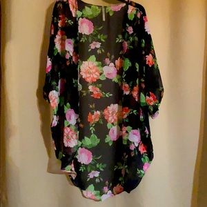 Floral kimono